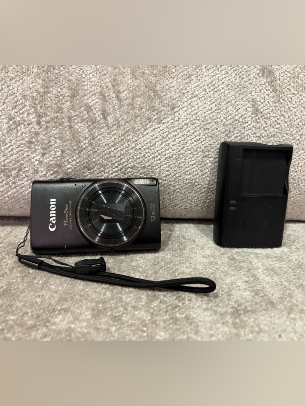 Canon Point-and-Shoot Digital Camera - Black